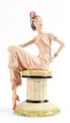 Kevin Francis limited edition lady figure Danielle: Boxed with cert.