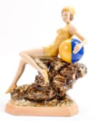 Kevin Francis limited edition lady figure Beach Belle: Boxed.