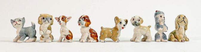 Wade set of 1960s figures from the TV Pets series (8):