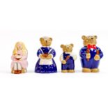 A collection of Wade figures Goldilocks & the Three Bears: (4)