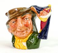 Royal Doulton miniature character jug Punch & Judyman D6596: