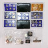 Interesting USA coin collection including silver and sets etc: From 1851 onwards, includes half