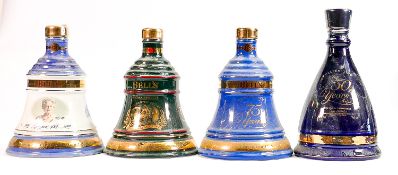 A collection of Wade unopened whisky decanters (4):