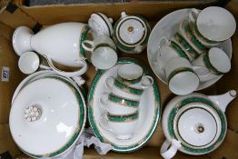 A collection of Wedgwood tea, coffee and dinner ware in the Lambourn design: to include large tureen