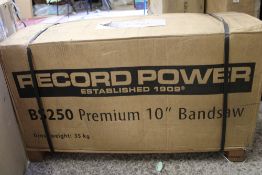 A Record Power band saw: RPDVD01