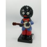 Carlton ware Trail golly : playing guitar. Height 20cm