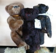 A Collection of Quality Teddy Bears including: Out of The Woods Classic Collectors Bears etc(3)