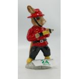 Royal Doulton Fireman Bunnykin: DB183. Limited edition 1102/3500, commissioned for Pascoe & Company.