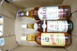 A collection of Vintage Whisky's & Brandy: