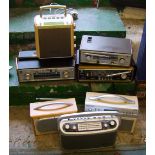 A collection of 6 various Robert's radios: A505 etc together with 2 modern radios (8).