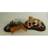 Lenox Limited Edition Figure River of the Tiger: together with similar unbranded item(2)