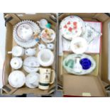 A mixeed collection of items to include: Boxed Portmeirion & Spode Christmas Theme plates,