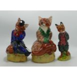 Royal Doulton large figure of Gentleman Fox: backstamp property of Royal Doulton, not produced for