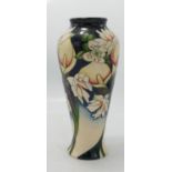 Moorcroft Floral Royal Wedding Patterned Vase: dated 2010, height 21cm