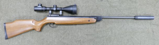 SMK 26 Rare Prototype .22 cal Air Rifle: Copied off Th HW95 by BAM, complete with soft case,