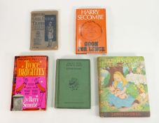 Harry Seacombe signed books early Alice in Wonderland and others: Includes; Twice Brightly dedicated