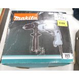 Boxed Makita HP1641 110v Drill: