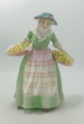 Royal Doulton Daffy Down Dilly figurine : HN1712 ( restoration to the hat)