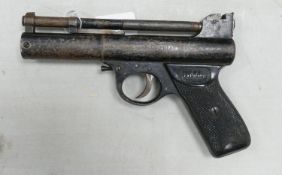 Webley & Scott MK1 Vintage Air Pistol: