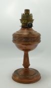 Decorative Copper Oil Lamp Base: height 28cm