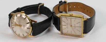 Limit automatic Perpetua Gents square dial wristwatch: together with a Montine mechanical watch,