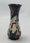 Moorcroft Macintosh Rose Patterned Vase: height 13cm