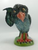 Kevin Francis / Peggy Davies large limited edition Grotesque bird The Listener: Blue colour way