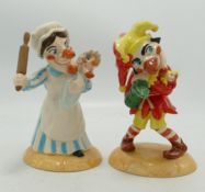 Beswick Punch & Judy figures: limited edition(2)