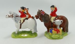 John Beswick Thelwell Ponies including Ltd Ed The Champions(2)