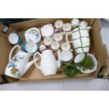 A collection of Midwinter pottery to include: cups, saucers coffee pots, milk jugs etc