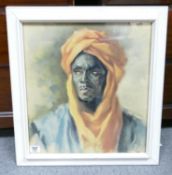 Mid Century Framed 'The Marabu' Lithographic reproduction of an original painting by Helene Urszenyi
