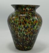Orka art glass vase: