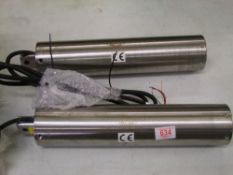 two Neco DC80G-18 motors: for fire curtains
