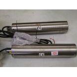 two Neco DC80G-18 motors: for fire curtains