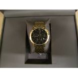 Boxed Mathey Tissot Chronograph Mens Watch : RRP £179, links removed but present, purchased by