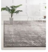 A brand new 'Unique Loom' branded rug: Heritage Collection, Grey, 285cm x 285cm.