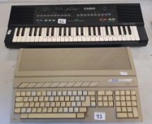 An Atari 520ST vintage PC: together with a Casio MT-240 keyboard (2).