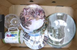 A mixed collection of items to include: Royal Doulton & Similar Decorative Wall Plates, Limited