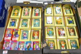 A collection of Cabbage Patch Kids First Edition Boxed Collectible dolls & similar Barbie &