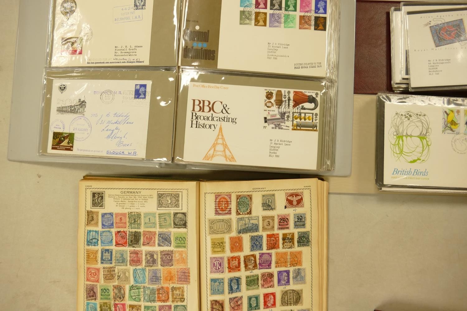 A large collection of First Day Covers & Ameature Stamp Collection: - Image 4 of 4