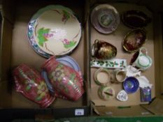 A mixed collection of ceramic items to include: Carlton Ware Rouge Royale, Wade items, Kensington