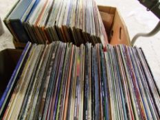 A large collection of Easy Listening Type Lp's:(2 trays)