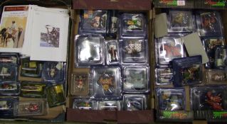 A large collection of Del Prado boxed figures: (3 trays)