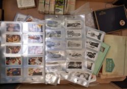 A collection of cigarette cards: together with Carreras Glamour Girls cards & Film and Stage