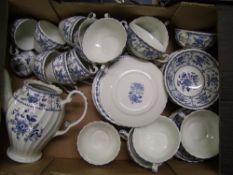 Johnson bros indies tea set: trios, soups bowls etc