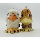 Lorna Bailey pair of tiny birds, Eddie The Eagle & Quackers the Duck (2)