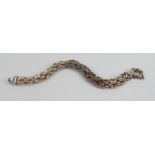 Ladies Italian Silver bracelet, 28g: