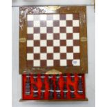 Chinese Theme Modern Chess Set & Board: