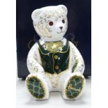 Royal Crown Derby Limited Edition Harrods Bear Paperweight: boxed