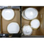 A collection of Paragon Athena patterned dinnerware to include: open veg dish, tureen, dinner